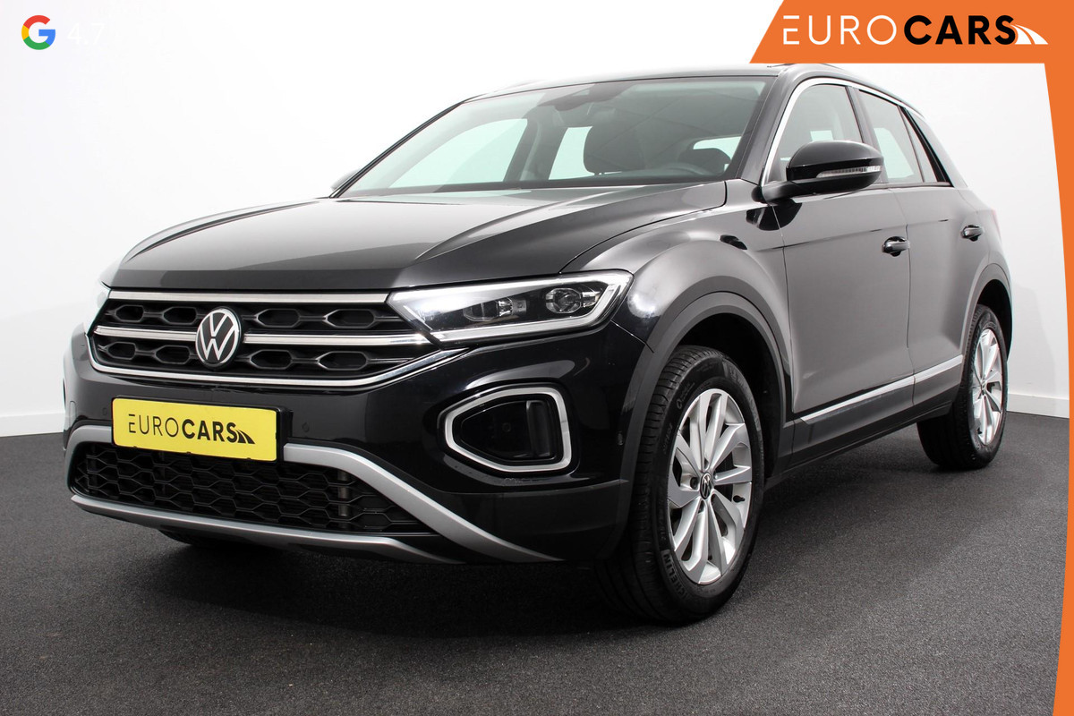 Volkswagen T-Roc 1.5 TSI 150pk DSG Style Volkswagen T-Roc 1.5 TSI Style | Navigatie | Apple Carplay/Android Auto | Parkeersensoren | Camera | Adaptive Cruise Control | Park Assist | Stoel- en stuurverwarming | Elektrische achterklep | LED-koplampen | Getinte ramen