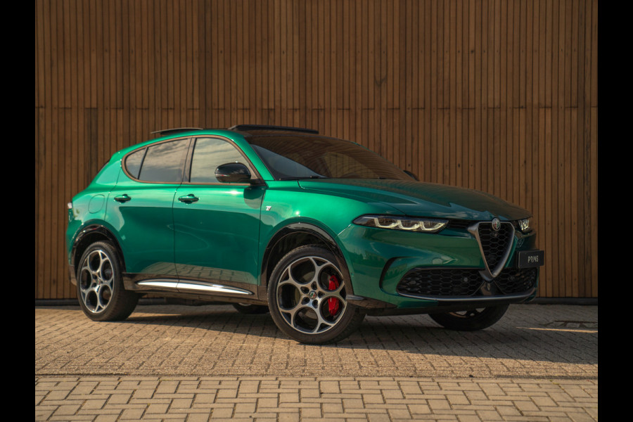 Alfa Romeo Tonale 1.3T PHEV Ti 280pk | Pano-dak | Harman/Kardon | LED-Matrix | 19 inch | Winterpack | Verde Montreal