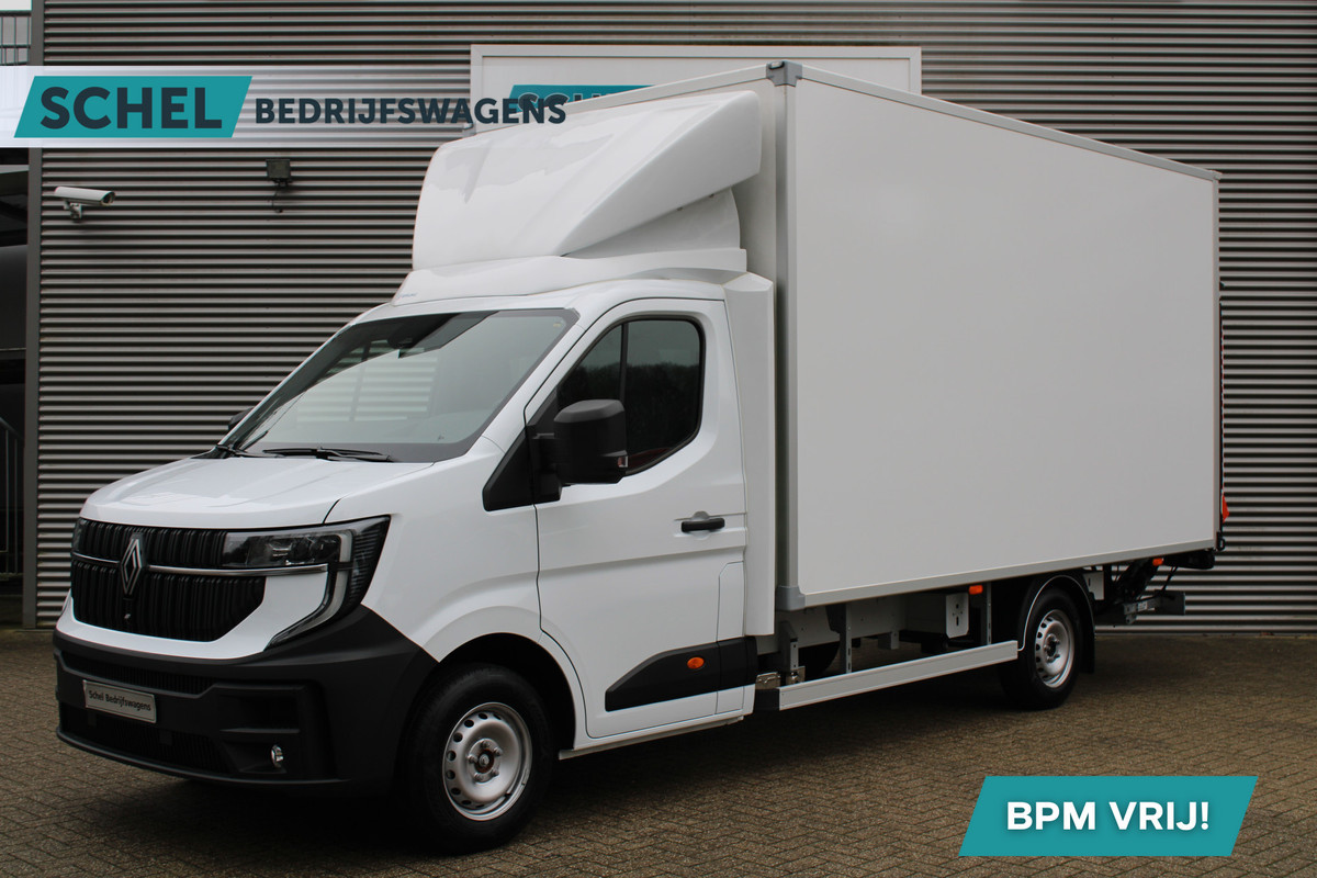 Renault Master T35 2.0 dCi 170pk L4H1 Bakwagen - Hollandia - Carplay - Cruise - 750kg Laadklep - Rijklaar Renault Master T35 2.0 dCi 170pk L4H1 Bakwagen - Hollandia - Carplay - Cruise - 750kg Laadklep - Rijklaar