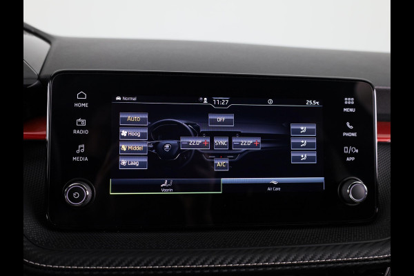 Škoda Fabia 1.0 TSI Monte Carlo 115 pk Automaat (DSG) | Verlengde garantie | Navigatie via App | Parkeersensoren | Achteruitrijcamera | Stoelverwarming | Apple Carplay/Android Auto |