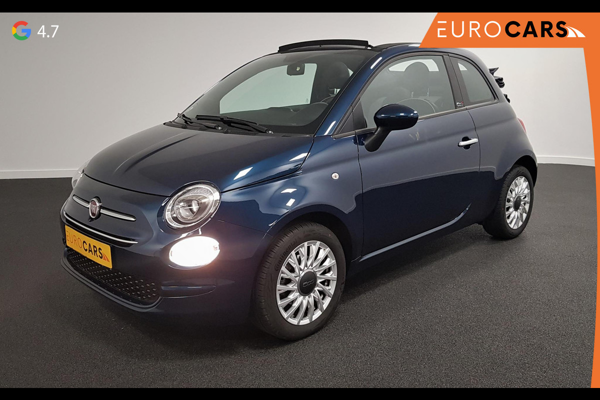 Fiat 500C 1.0 Hybrid Lounge Plus Navigatie Cruise Control Parkeer Sensoren Climate Control DAB Lichtmetalen Velgen Fiat 500C 1.0 Hybrid Lounge Plus Navigatie Cruise Control Parkeer Sensoren Climate Control DAB Lichtmetalen Velgen