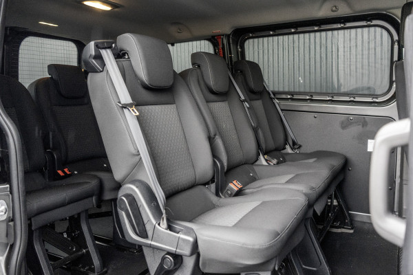 Ford Transit Custom **2.0TDCI 130PK | ZGN. | Automaat | 9-Zits | LED | Cruise | Airco | PDC | Euro 6**