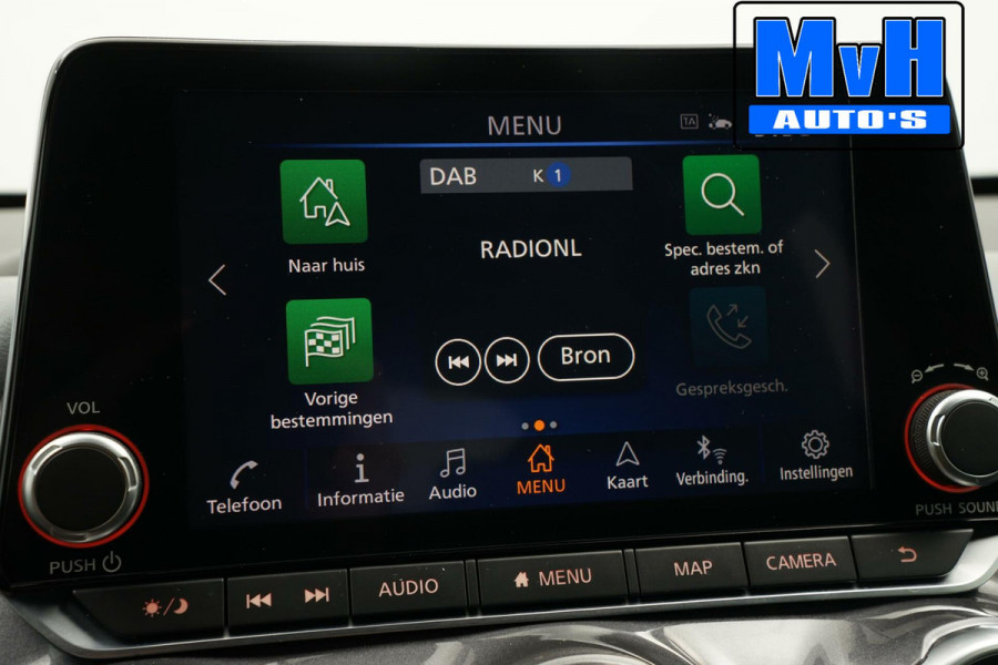 Nissan Juke 1.0 DIG-T N-Connecta|CAMERA|SPORTSTOEL|STOELVERW.