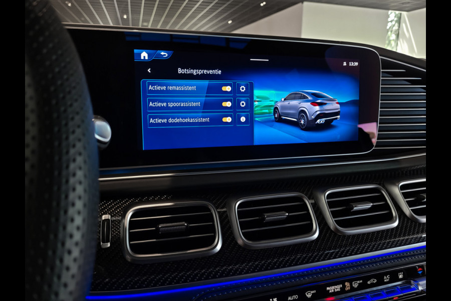 Mercedes-Benz GLE Coupé AMG 63 S 4MATIC+ Carbon|Massage|Softclose|HUD|Ruitleder|DriversPack|ACC|Keyless|Burmester