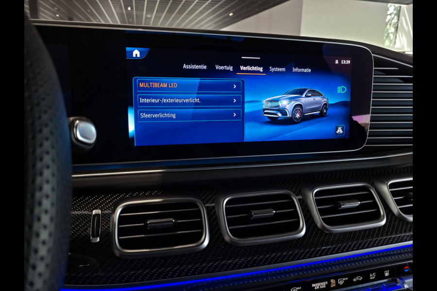 Mercedes-Benz GLE Coupé AMG 63 S 4MATIC+ Carbon|Massage|Softclose|HUD|Ruitleder|DriversPack|ACC|Keyless|Burmester