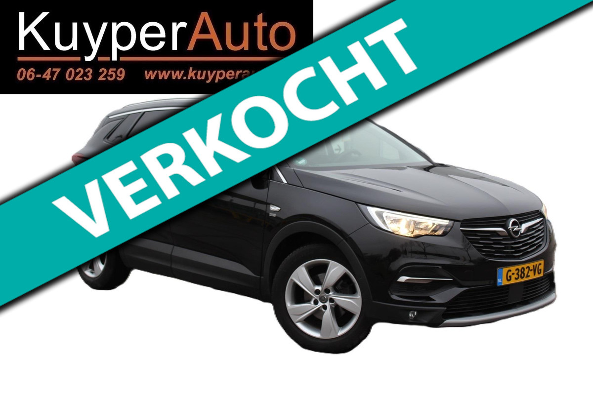 Opel Grandland X 1.2 Turbo 120 Jaar Edition AUTOMAATdealer onderhouden multimedia apple androitvol opties Opel Grandland X 1.2 Turbo 120 Jaar Edition AUTOMAATdealer onderhouden multimedia apple androitvol opties