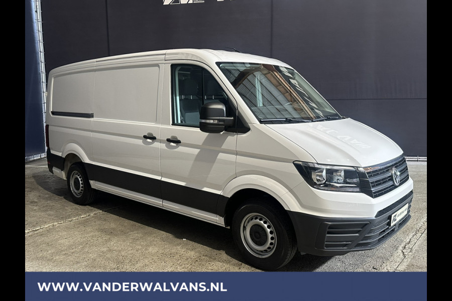 Volkswagen Crafter 2.0 TDI 141pk L3H2 (oude L2H1) Euro6 Airco | Camera | Bijrijdersbank | Apple carplay Android auto, stoelverwarming, 3000kg trekvermogen