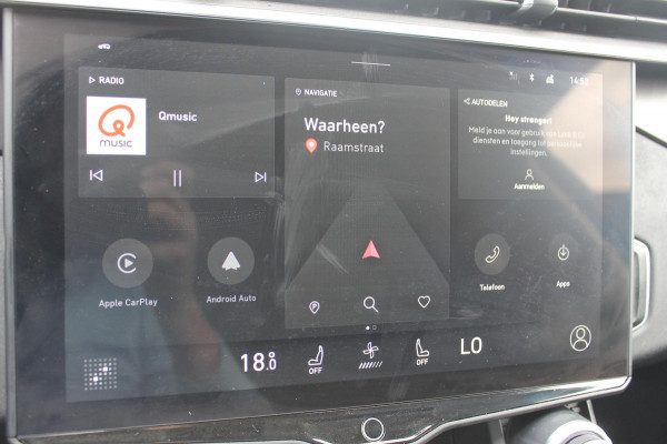 Lynk & Co 01 261PK Automaat Adaptieve Cruise Control / Elektrisch verstelbare voorstoelen / BLIS / Stoelverwarming / Climate Control / Parkeersensoren met 360 gradencamera / Regensensor