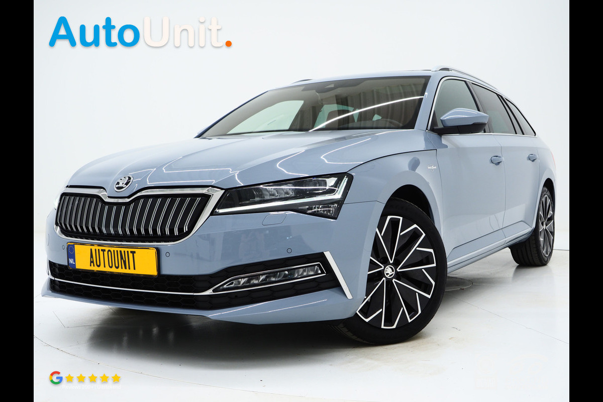 Škoda Superb Combi 1.4 TSI iV Laurin & Klement | Panoramadak | Trekhaak | Canton | Massage | Keyless | Adaptive Cruise Škoda Superb Combi 1.4 TSI iV Laurin & Klement | Panoramadak | Trekhaak | Canton | Massage | Keyless | Adaptive Cruise