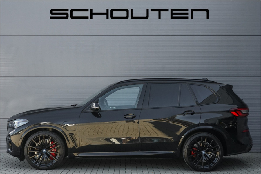 BMW X5 xDrive45e High Ex M-Sport Pro Shadow Pano Laser Luchtvering Trekhaak
