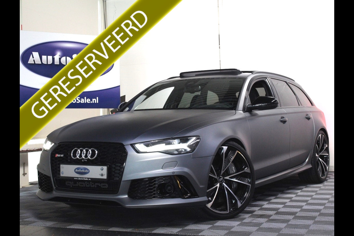 Audi RS6 Avant 4.0 TFSI Quattro Performance PANO KERAMIC MATRIX HUD CARPLAY ACC '18 Audi RS6 Avant 4.0 TFSI Quattro Performance PANO KERAMIC MATRIX HUD CARPLAY ACC '18