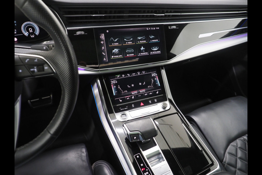 Audi Q8 60 TFSI e quattro Competition BlackOptic 462PK | RS Stoelen | 23" | Panoramadak | Luchtvering | B&O | 360 | Trekhaak