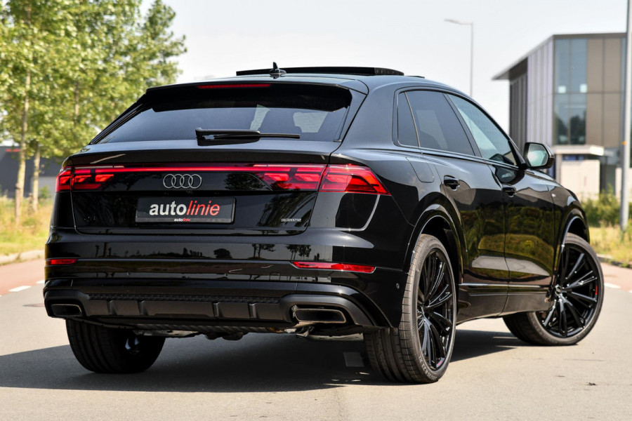 Audi Q8 60 TFSI e quattro Pro Line S Competition. RS, Carbon, Massage, Koeling, Design, 4W, Softcl, Pano, Laser, OLED, B&O, HUD!