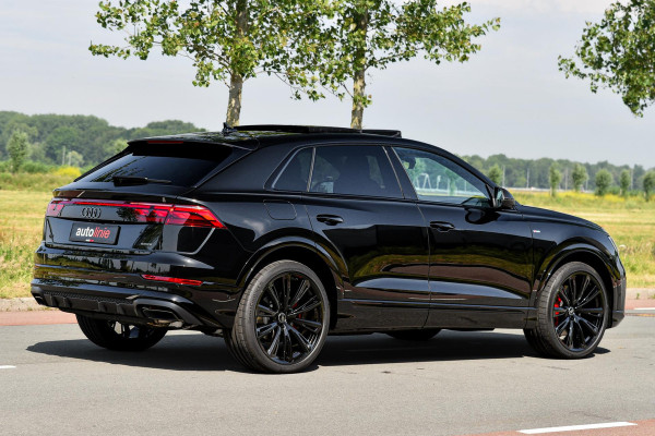 Audi Q8 60 TFSI e quattro Pro Line S Competition. RS, Carbon, Massage, Koeling, Design, 4W, Softcl, Pano, Laser, OLED, B&O, HUD!