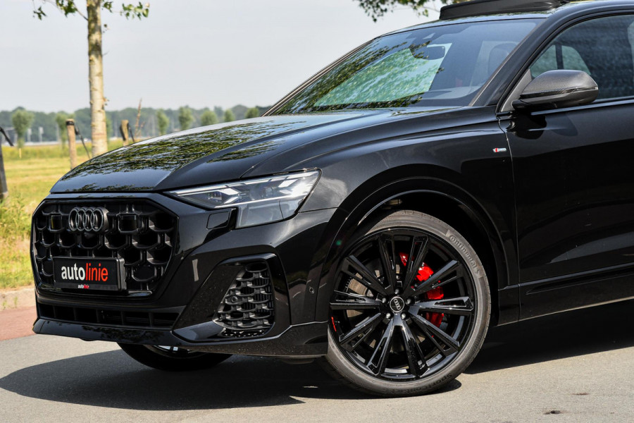 Audi Q8 60 TFSI e quattro Pro Line S Competition. RS, Carbon, Massage, Koeling, Design, 4W, Softcl, Pano, Laser, OLED, B&O, HUD!
