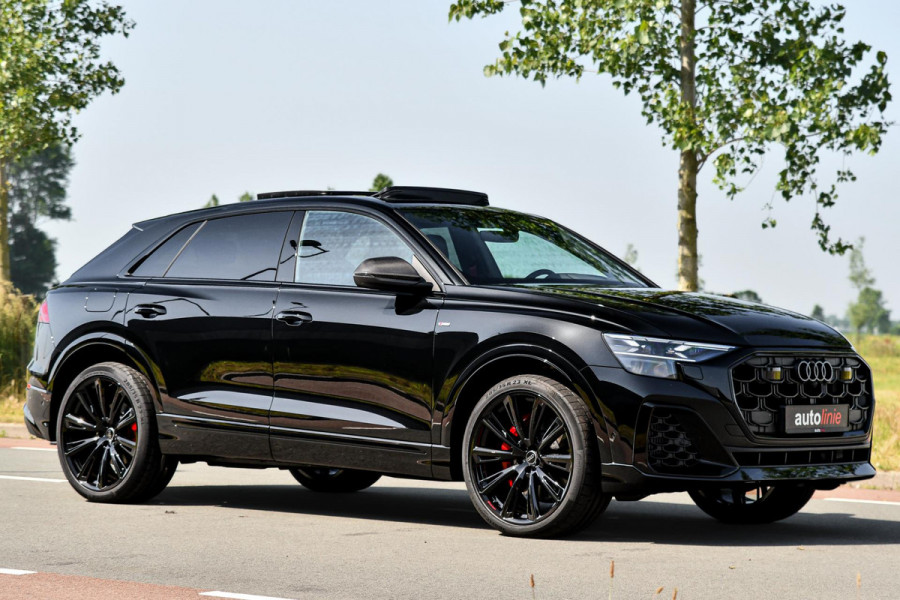 Audi Q8 60 TFSI e quattro Pro Line S Competition. RS, Carbon, Massage, Koeling, Design, 4W, Softcl, Pano, Laser, OLED, B&O, HUD!