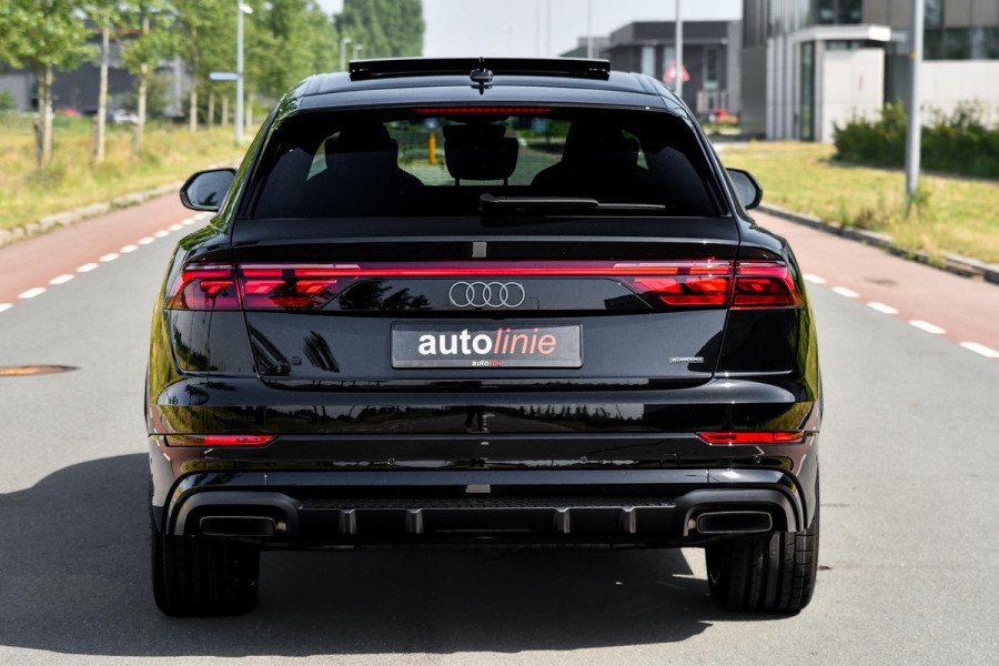 Audi Q8 60 TFSI e quattro Pro Line S Competition. RS, Carbon, Massage, Koeling, Design, 4W, Softcl, Pano, Laser, OLED, B&O, HUD!