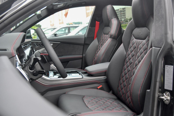 Audi Q8 60 TFSI e quattro Pro Line S Competition. RS, Carbon, Massage, Koeling, Design, 4W, Softcl, Pano, Laser, OLED, B&O, HUD!