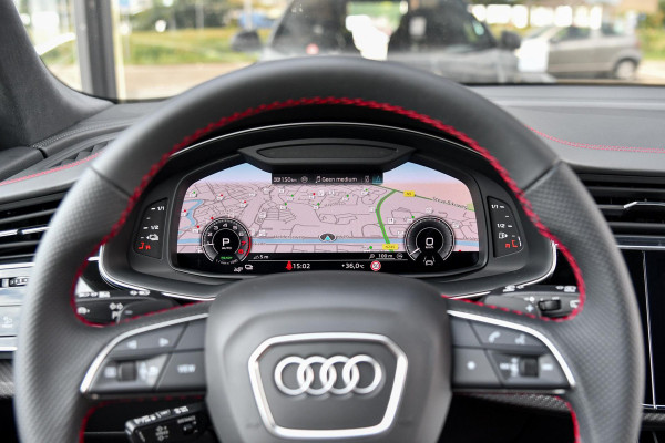 Audi Q8 60 TFSI e quattro Pro Line S Competition. RS, Carbon, Massage, Koeling, Design, 4W, Softcl, Pano, Laser, OLED, B&O, HUD!