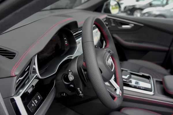 Audi Q8 60 TFSI e quattro Pro Line S Competition. RS, Carbon, Massage, Koeling, Design, 4W, Softcl, Pano, Laser, OLED, B&O, HUD!