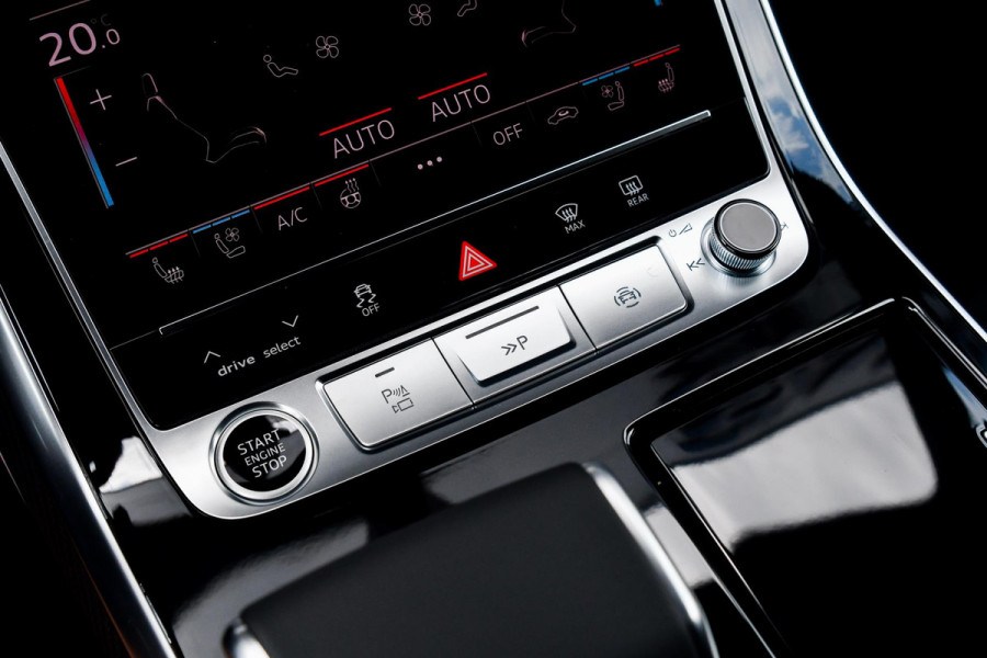 Audi Q8 60 TFSI e quattro Pro Line S Competition. RS, Carbon, Massage, Koeling, Design, 4W, Softcl, Pano, Laser, OLED, B&O, HUD!