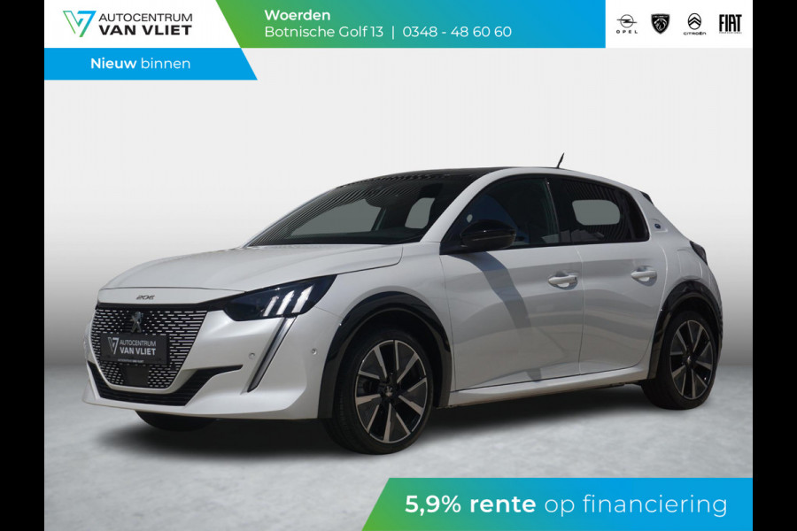 Peugeot e-208 EV GT Pack 50 kWh Panoramadak