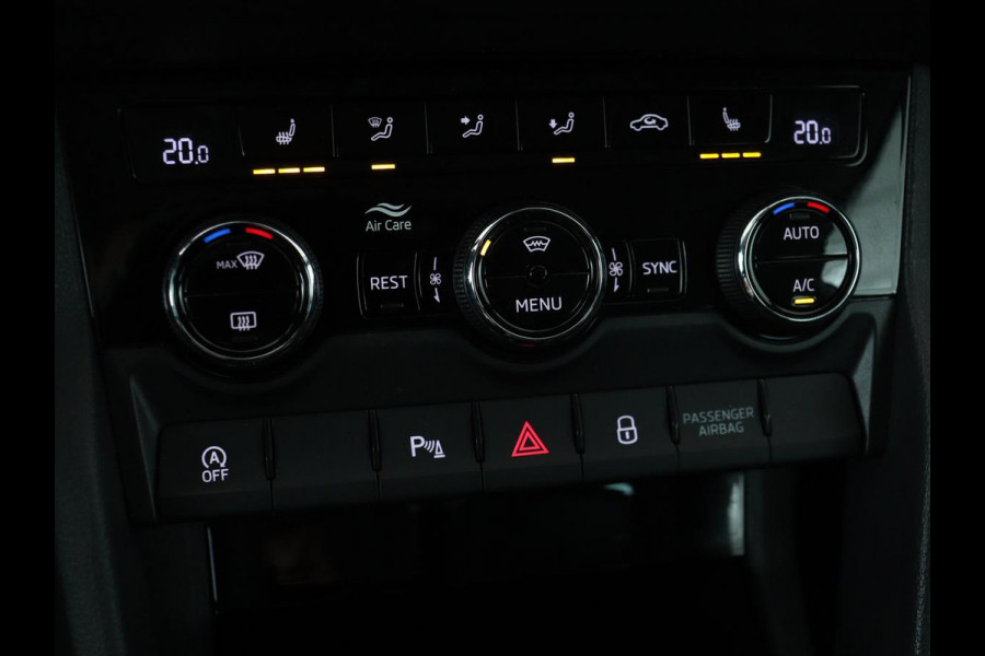 Škoda Kodiaq 1.5 TSI Business Edition 7-persoons | Trekhaak | Stoelverwarming | Adaptive cruise | Canton Sound | Carplay | Half leder | Keyless | Full LED | Navigatie