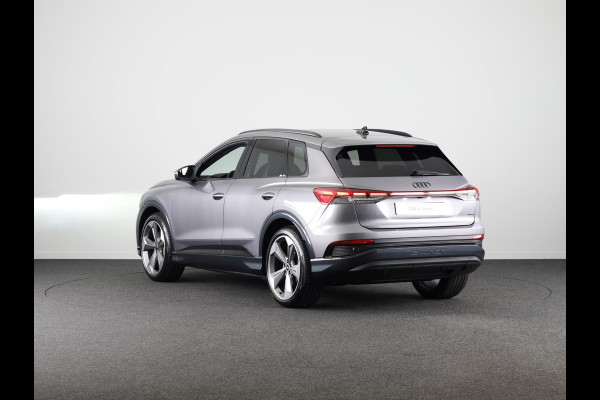 Audi Q4 e-tron 45 quattro S Edition 82 kWh 286pk panoramadak, Sonos soundsysteem, assistentiepakket plus, comfortpakket, veiligheidspakket, klimaatregelingpakket, leder interieur