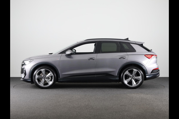 Audi Q4 e-tron 45 quattro S Edition 82 kWh 286pk panoramadak, Sonos soundsysteem, assistentiepakket plus, comfortpakket, veiligheidspakket, klimaatregelingpakket, leder interieur