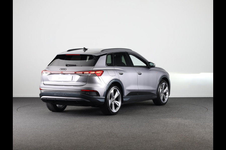 Audi Q4 e-tron 45 quattro S Edition 82 kWh 286pk panoramadak, Sonos soundsysteem, assistentiepakket plus, comfortpakket, veiligheidspakket, klimaatregelingpakket, leder interieur