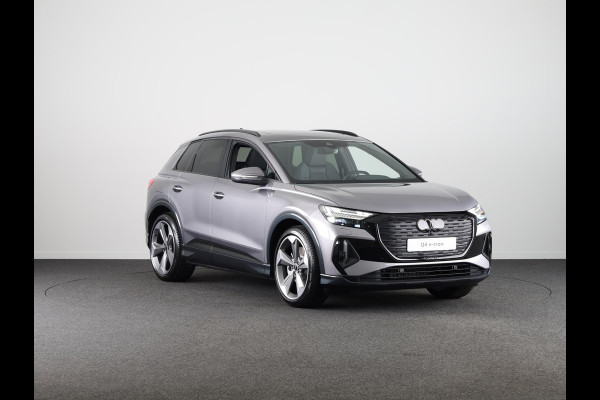 Audi Q4 e-tron 45 quattro S Edition 82 kWh 286pk panoramadak, Sonos soundsysteem, assistentiepakket plus, comfortpakket, veiligheidspakket, klimaatregelingpakket, leder interieur
