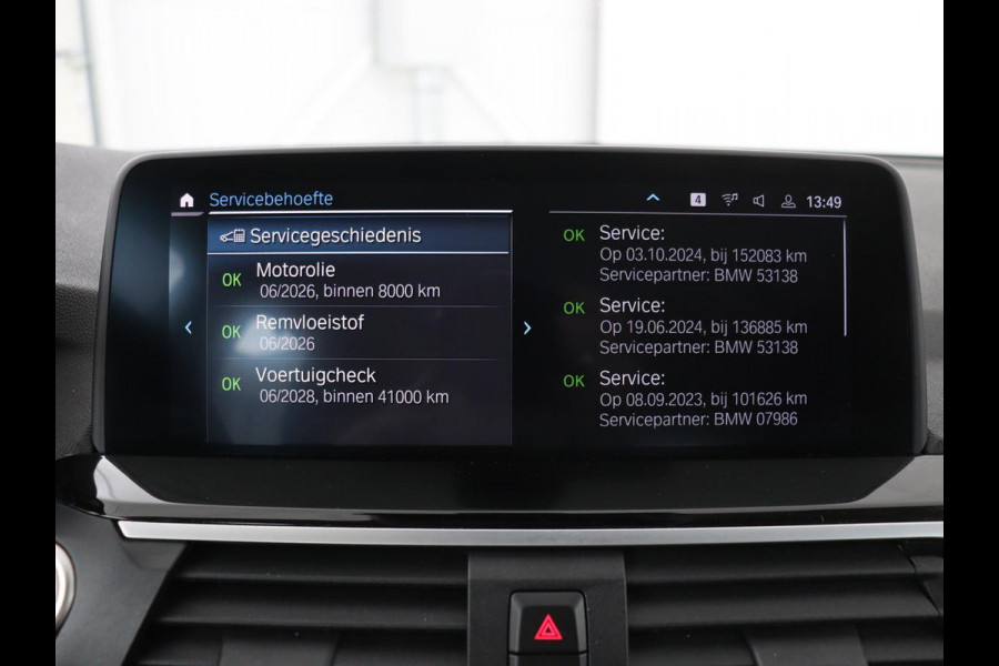 BMW X3 xDrive30e High Executive | X Line | Panoramadak | Stoel & stuurverwarming | Carplay | Sportstoelen | Half leder | Live Cockpit | Full LED | Camera