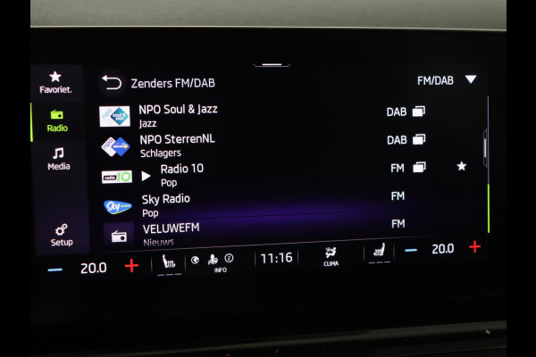Škoda Octavia 1.4 TSI RS iV PHEV Business | Panoramadak | Leder/Alcantara | Adaptive cruise | Massage | Camera | Side Assist | Matrix LED | Carplay | Memory | Navigatie