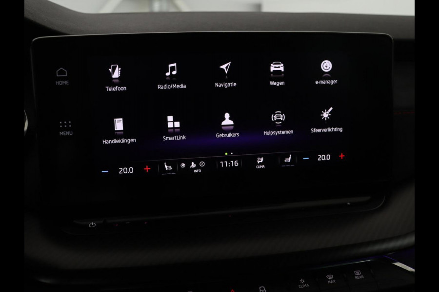Škoda Octavia 1.4 TSI RS iV PHEV Business | Panoramadak | Leder/Alcantara | Adaptive cruise | Massage | Camera | Side Assist | Matrix LED | Carplay | Memory | Navigatie