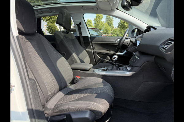 Peugeot 308 SW 1.2 PureTech Allure Navi,Pano,131pk,Trekhaak,Camera,Clima,Cruise,PDC V+A,6 bak,N.A.P,Lm velgen,Apk tot 04-2026