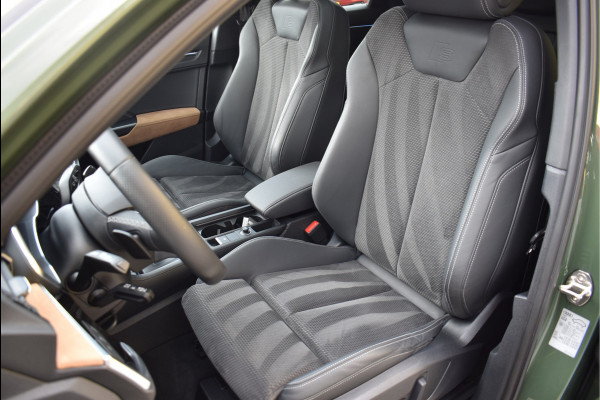 Audi Q3 Sportback 45 TFSI e S-Line Black Ed Uniek District Groen Metallic Pano Memory Navi 360 Camera Leder Trekhaak 20 Inch