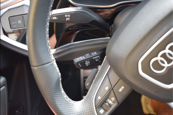 Audi Q3 Sportback 45 TFSI e S-Line Black Ed Uniek District Groen Metallic Pano Memory Navi 360 Camera Leder Trekhaak 20 Inch