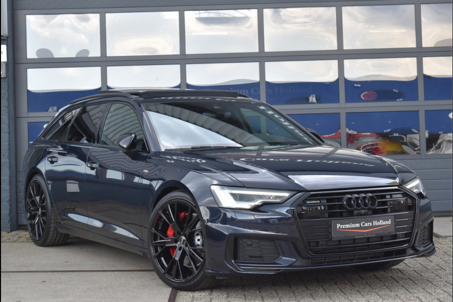 Audi A6 Avant 55 TFSI e Quattro 367 Pk S-Line Black Ed Pano Navi Sfeer S6 Keyless 360 Camera 21 Inch