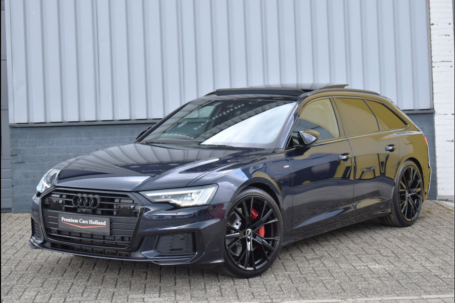 Audi A6 Avant 55 TFSI e Quattro 367 Pk S-Line Black Ed Pano Navi Sfeer S6 Keyless 360 Camera 21 Inch