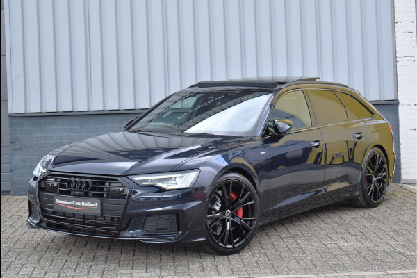 Audi A6 Avant 55 TFSI e Quattro 367 Pk S-Line Black Ed Pano Navi Sfeer S6 Keyless 360 Camera 21 Inch