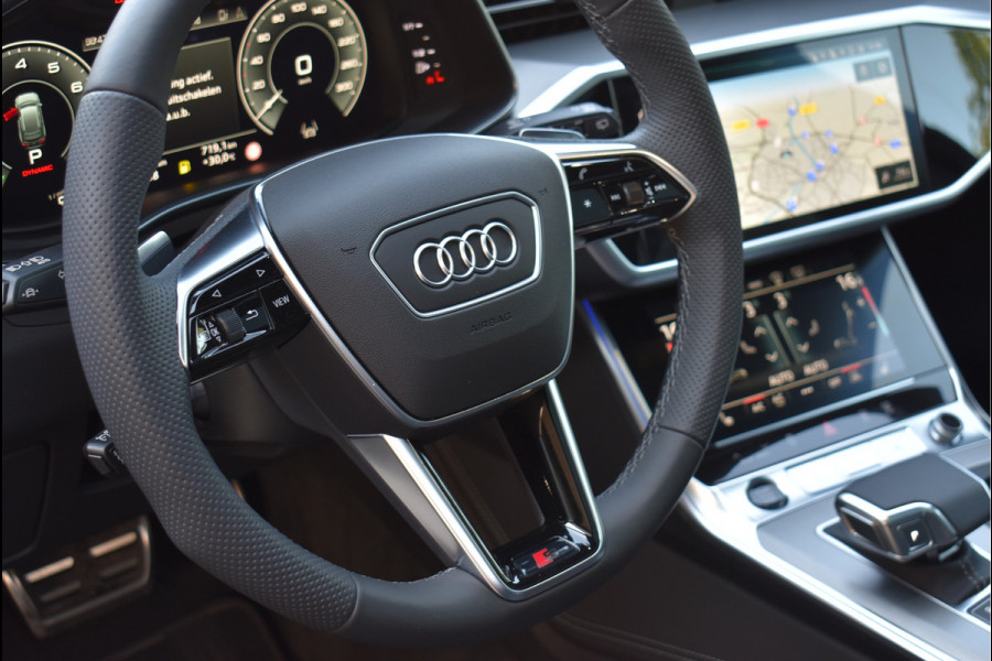 Audi A6 Avant 55 TFSI e Quattro 367 Pk S-Line Black Ed Pano Navi Sfeer S6 Keyless 360 Camera 21 Inch