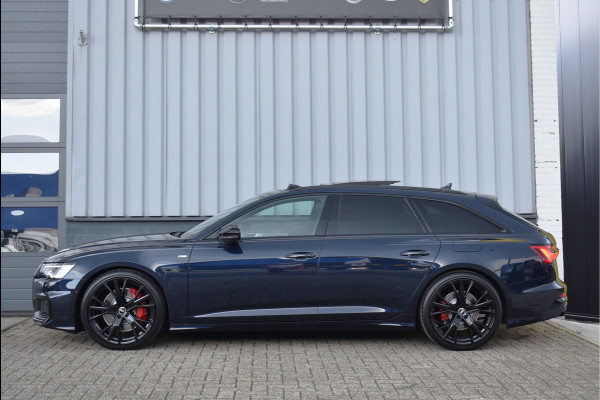 Audi A6 Avant 55 TFSI e Quattro 367 Pk S-Line Black Ed Pano Navi Sfeer S6 Keyless 360 Camera 21 Inch