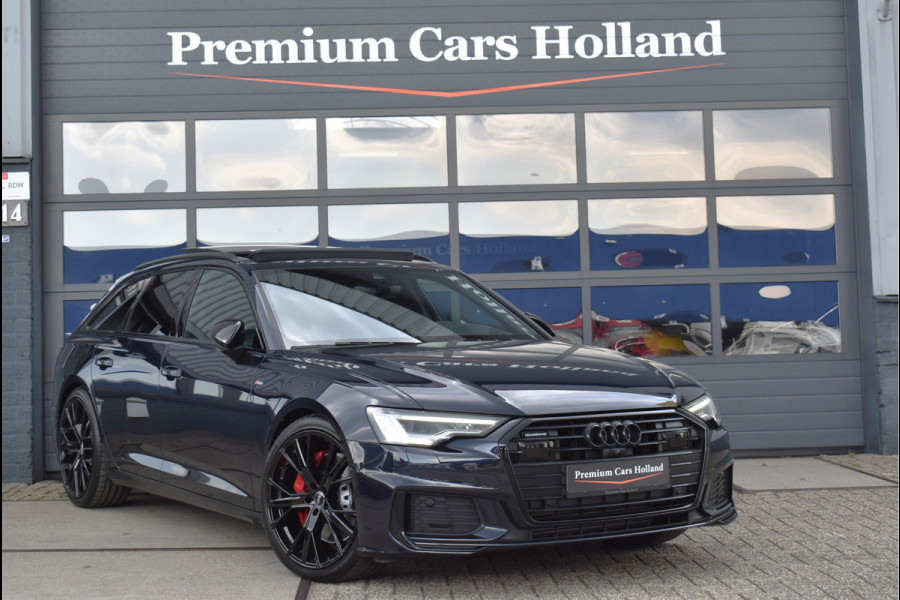 Audi A6 Avant 55 TFSI e Quattro 367 Pk S-Line Black Ed Pano Navi Sfeer S6 Keyless 360 Camera 21 Inch
