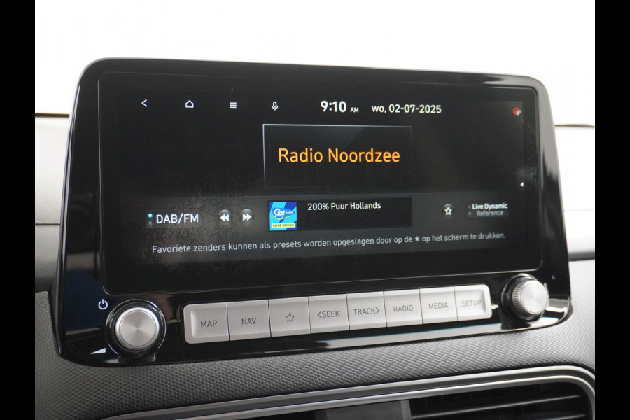 Hyundai Kona EV 64kWh 204pk 3 Fase Leder Apple Carplay Android Auto Head-Up display Navi Camera Standkachel Adaptive Cruise/Stop&Go Zelfsture Pdc Elektr.Stoelen+Verwarmd+Ventilatie-koeling