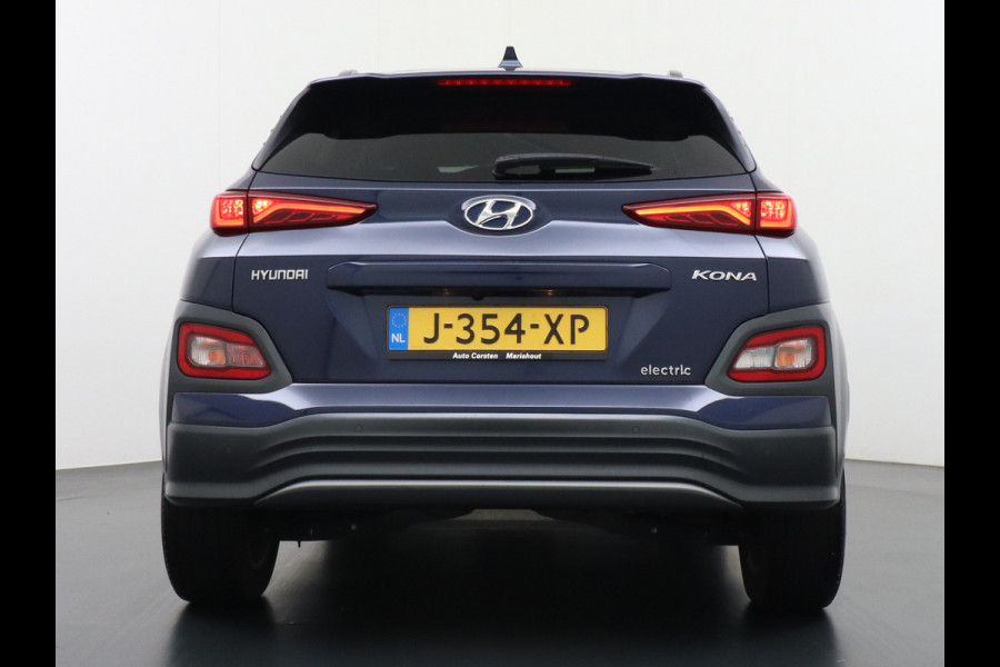 Hyundai Kona EV 64kWh 204pk 3 Fase Leder Apple Carplay Android Auto Head-Up display Navi Camera Standkachel Adaptive Cruise/Stop&Go Zelfsture Pdc Elektr.Stoelen+Verwarmd+Ventilatie-koeling