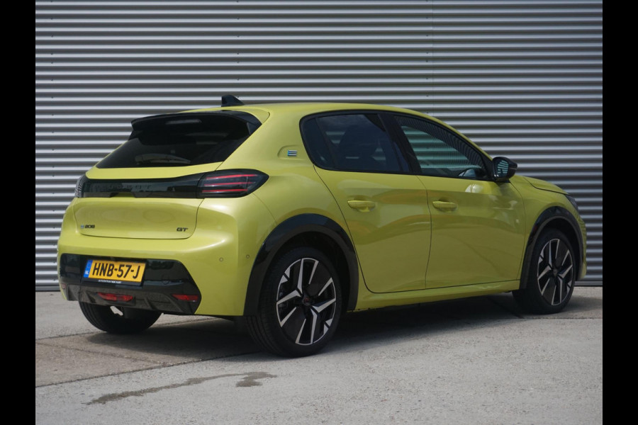Peugeot e-208 EV GT 51 kWh | Long range | Stoelverwarming & Massage | Navigatie | Adaptieve Cruise Control |