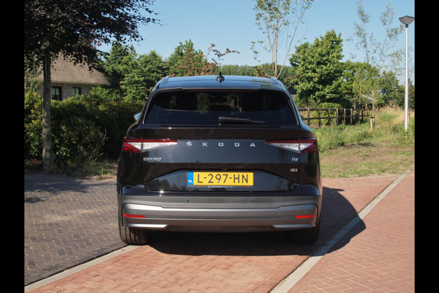 Škoda ENYAQ iV 80 204 PK | Camera | Apple Carplay | Cruise Control | Trekhaak | Leer |