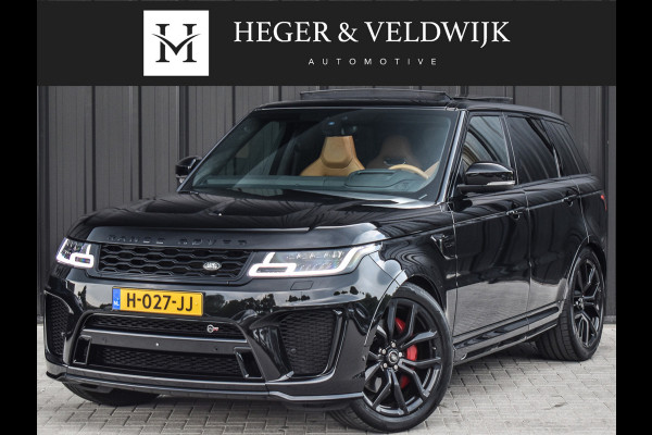 Land Rover Range Rover Sport 5.0 V8 SC SVR | PANORAMADAK | MERIDIAN SURROUND | HEAD-UP | LED | AMBIANCE INTERIEUR | ADAPTIVE CRUISE | SOFT-CLOSE | KEYLESS EN