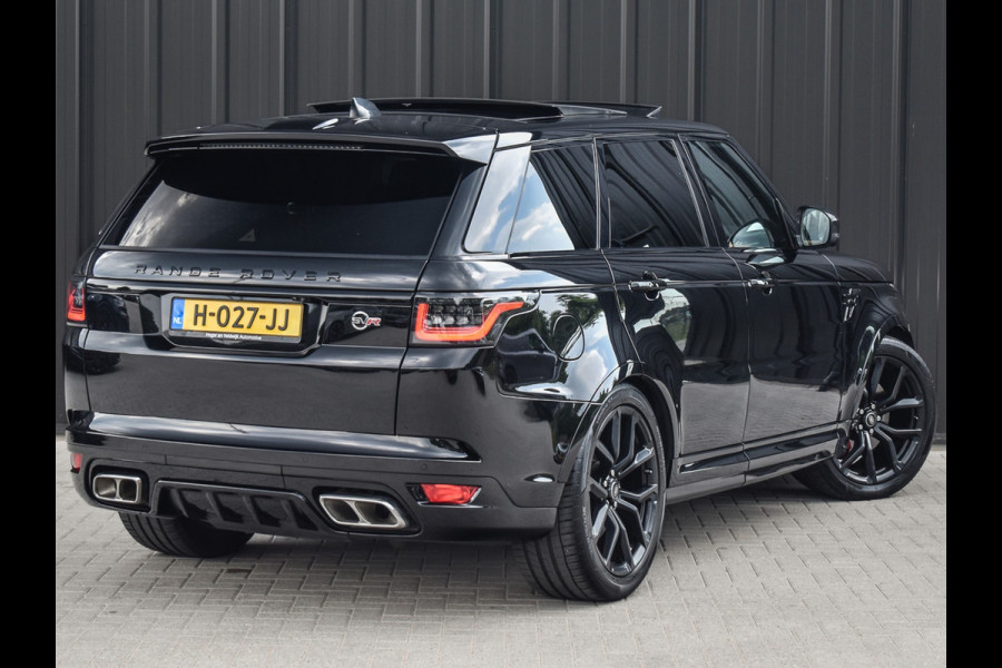 Land Rover Range Rover Sport 5.0 V8 SC SVR | PANORAMADAK | MERIDIAN SURROUND | HEAD-UP | LED | AMBIANCE INTERIEUR | ADAPTIVE CRUISE | SOFT-CLOSE | KEYLESS EN