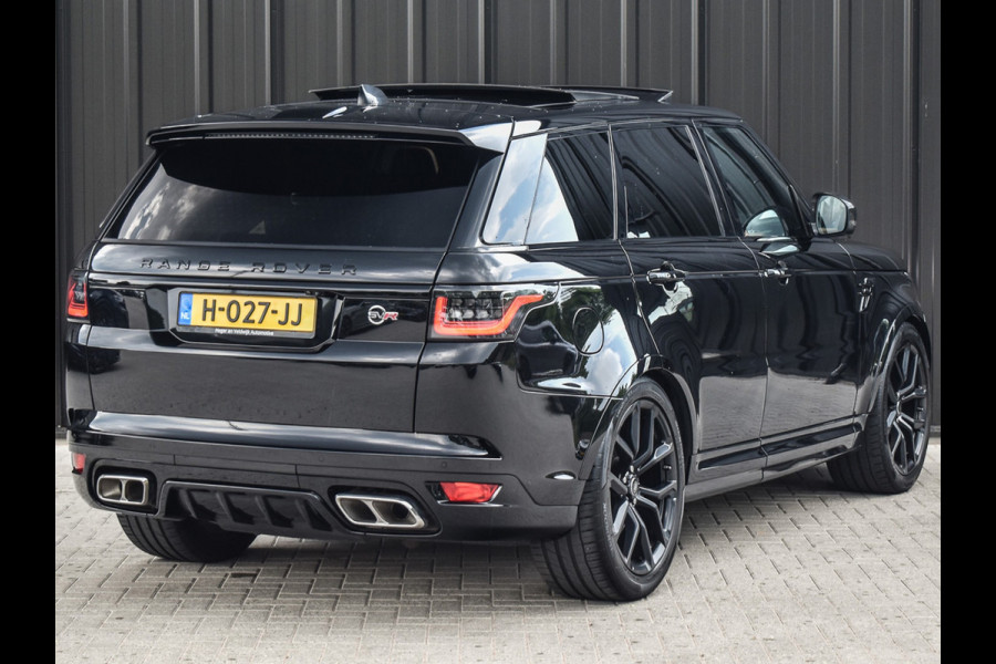 Land Rover Range Rover Sport 5.0 V8 SC SVR | PANORAMADAK | MERIDIAN SURROUND | HEAD-UP | LED | AMBIANCE INTERIEUR | ADAPTIVE CRUISE | SOFT-CLOSE | KEYLESS EN